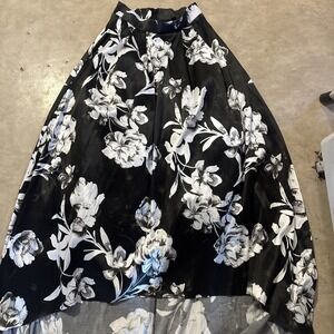 Jodi Kristopher skirt size 1 full lined tulle Hi-Lo Formal Elegant Long